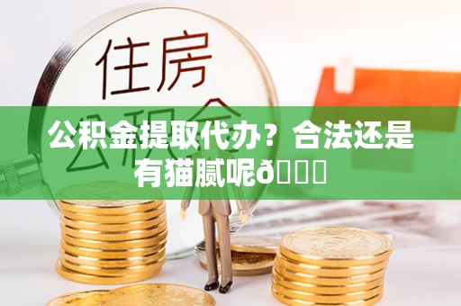 阳泉公积金提取代办？合法还是有猫腻呢😏